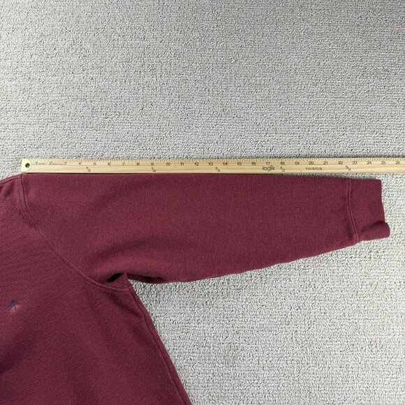 Brooks Brothers 1/4 Zip Comfort Sweatshirt Red Men’s Size XL - Picture 5 of 7
